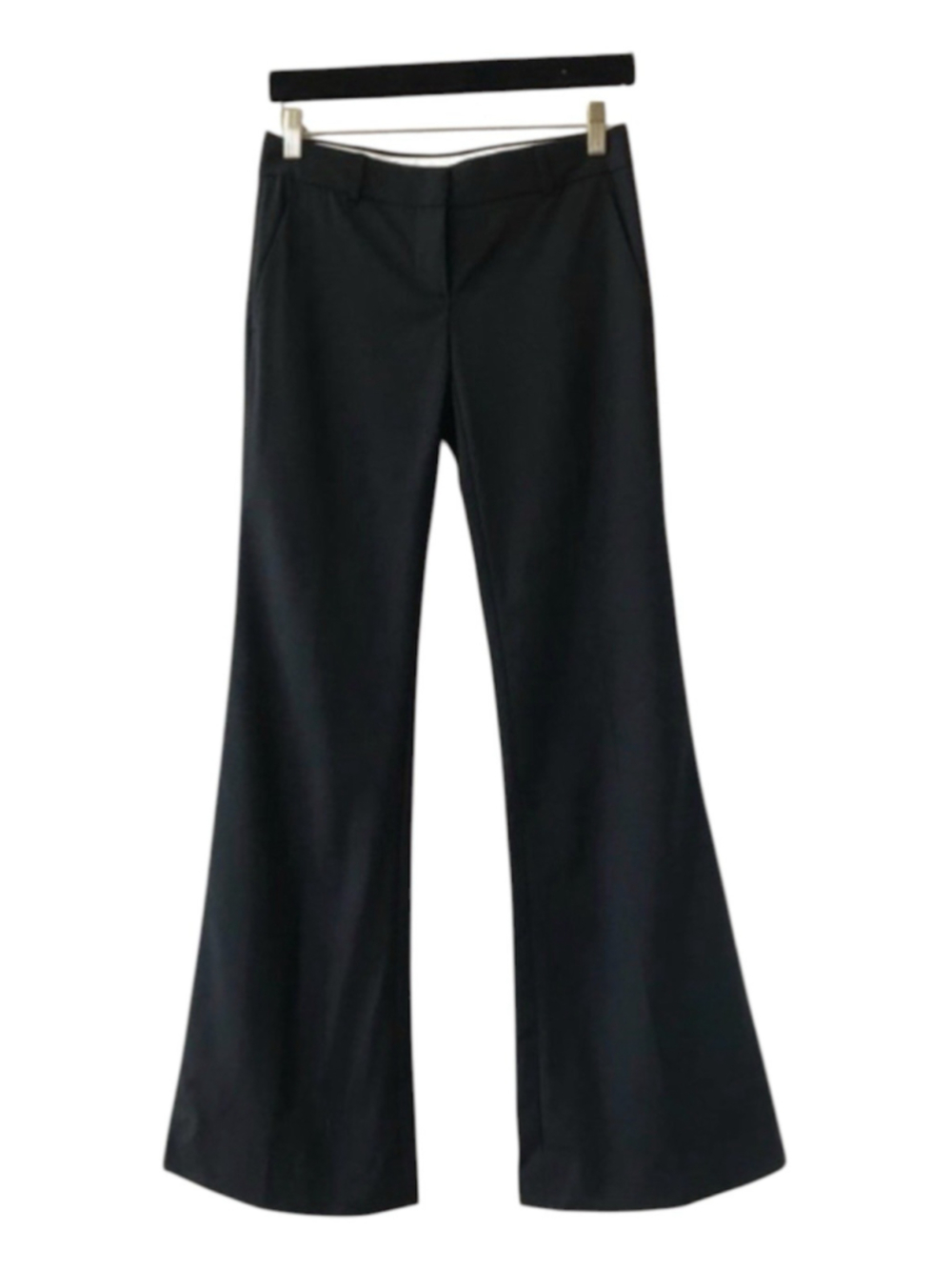Theory Preston C Tailor Black Wool Stretch Dress Pants NWTSize 12 $265 Retail - Picture 3 of 12